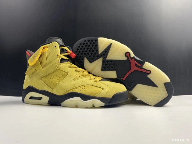SCOTT TRAVIS AIR CN1084-300 X YELLOW 6 JORDAN 0728